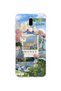 Huawei Mate 10 Lite Compatible Monet Collage Patterned Transparent Phone Case