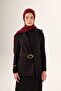 Cotton Polyester Liva Shawl Burgundy Breathable Textured 90X200 - 3
