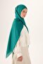 Cotton Polyester Liva Shawl Green Non-Slip Tok Duruşlu 90X200 - 4