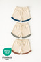 Ocean 3-Piece 100% Cotton Elastic Baby Shorts Set - 4