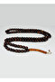 Wooden Black Tasbih/Rosary – 100 Round Beads | 14mm Big Bead Size | Elegant Prayer Beads - 2