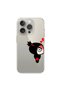 iPhone 16 Pro Compatible Transparent Case Couple Pucca 1 Design