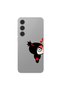 Samsung Galaxy S24 Compatible Transparent Case Couple Pucca 1 Design