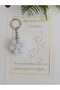 Large Size Daisy Keychain with 10 Cards, Gelatinous Wedding Promise Bachelor Party - 4