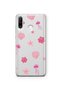 Huawei P30 Lite Compatible Pink Sea Theme Patterned Transparent Phone Case