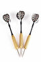 Professional 3-Piece Dart Arrow Set 22 Gram Dart Arrow |   3 Pieces Gold Body Steel Tip High Impact - 8