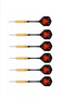 Professional 9-Piece Dart Arrow Set 20 Gram Dart Arrow |   9 Pieces Gold Body Steel Tip High Accuracy - 3