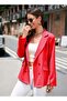 Women's Solid Color Long-Sleeved Collared Casual Suit Jacket Comfortable and Breathable Suit Jacket - 6