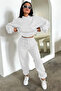 Women's Hooded Oversized Tracksuit Set with Elasticated Cuffs