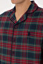 Men's Burgundy Pajama Set 50318614-Vr014 - 7