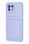 Techmrt Xiaomi Mi 11 Compatible Case Silicone with Kelvin Business Card (93556) - Lilac - 3
