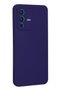 Techmrt Vivo V23 5g Compatible Case Nano Inside Velvet Silicone (110256) - Purple - 3