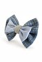 Blue Color Stone Detailed Ribbon Vending Machine Buckle - 2