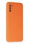 Galaxy A02S Compatible Case Nano Velvet Silicone (212418) - Orange - 2