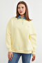 3 İplik Kot g Paneled Sweatshirt with Metal Accessories - 5