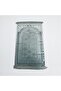 Velvet Islamic Prayer Mat – Teal Arch Serenity - 2