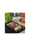 Rectangular cast iron grill plate 44x24x2cm - 6