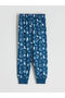 Printed Boys' Pajama Bottoms 2-Pack (W5) - 5