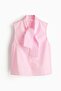 Tie-neck blouse