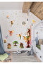 Fairy Themed Height Measuring Wall Sticker Set - Matte, Removable, Children's Room Decor - 2