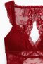 Padded-cup lace thong body - 2