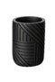 Toothbrush holder, brushes, black, 3D model, - 5