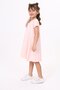 Girls' Printed Oversized Crew Neck Short Sleeve Dress - 3