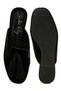Women Tassel Detail Velvet Mules in Black - 4