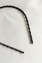 Black Metal Crown Men Women Athlete Hair Crown Hairband Zigzag Crown Spring Crown Scalloped Crown Flat Wire - 3