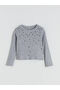 Esvab • Modern & Distinctive Zero Roba Collar Sequin Embroidered Girls' T-Shirt - 4