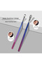 18 Pieces Professional Manicure Pedicure Set Stainless Steel Facial Care Nail Foot Care Travel Case - 5