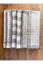 Triokare 6-Piece Kitchen Towel / Dishcloth Set - Oekotex Certified, 45X65