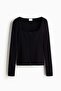 Square-neck top - 5