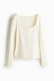 Square-neck top - 4