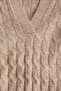 Cable-knit polo jumper - 6