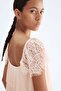 Lace-sleeved top - 4