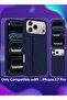 For iPhone 17 Pro Case Cover Finger Grip Holder Phone Car Magnetic Multi-function Shockproof - 6