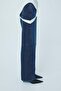 Two-toned wide-leg jeans - 3
