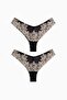 2-pack lace Brazilian briefs - 6