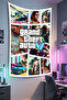 Gta Printed Wall Covering – Gamer-Themed, High-Quality Fabric, Tapestry Wall Carpet - 2