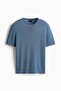 Slim Fit Knitted T-shirt - 5
