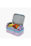 Princess Print Double Layer Lunch Bag with Zip Closure - 7