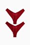 2-pack lace Brazilian briefs - 4