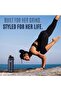 1L Blue Insulated Stainless Steel Water Bottle | Double Wall Thermos with 3 Leak-Proof Lids - 8