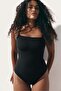 Light Shape Microfibre thong body - 3