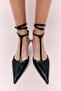 Heeled strappy sandals