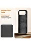 Classic Premium Leather Case for iPhone 17 Air - Black - 6
