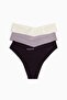 3-pack DryMove™ Sports thong briefs