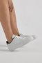 Unisex White Black Thermo Sole Lace-Up Casual Sports Shoes