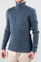 Men's Slim Fit Crew Neck Cotton Knitwear Sweatshirt - 2